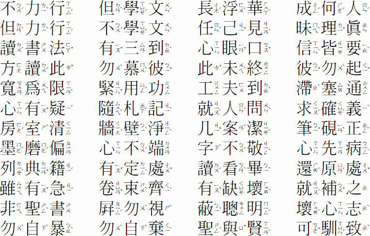 【弟子規最完整版】影片版、注音版、純文字版、白話註解、翻譯